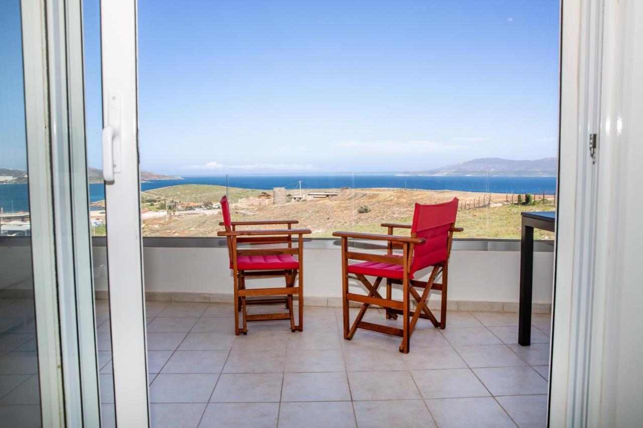 Komfort City Apartment "Elias" Mit Meerblick In Lavrio Ngoại thất bức ảnh
