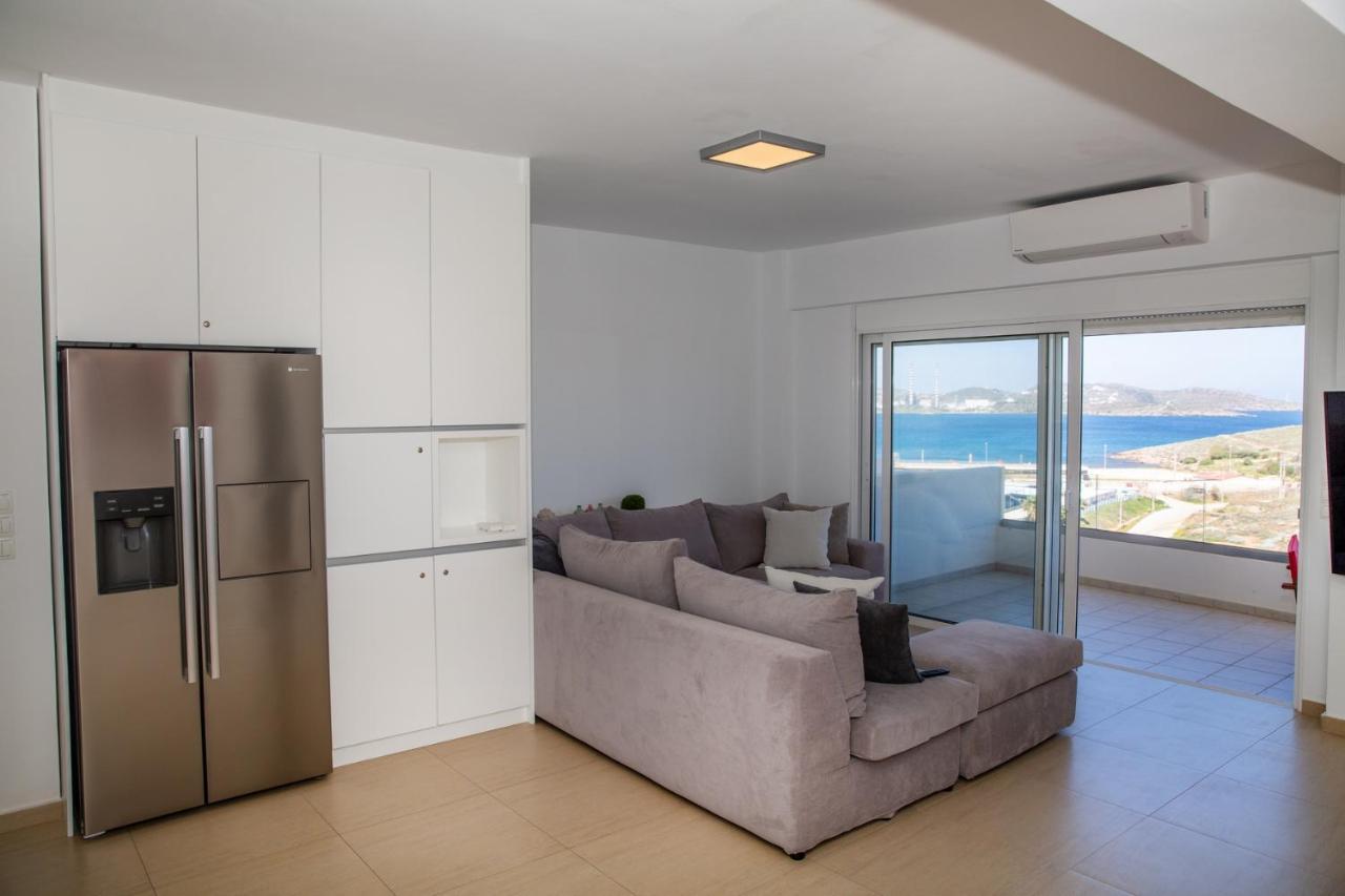 Komfort City Apartment "Elias" Mit Meerblick In Lavrio Ngoại thất bức ảnh