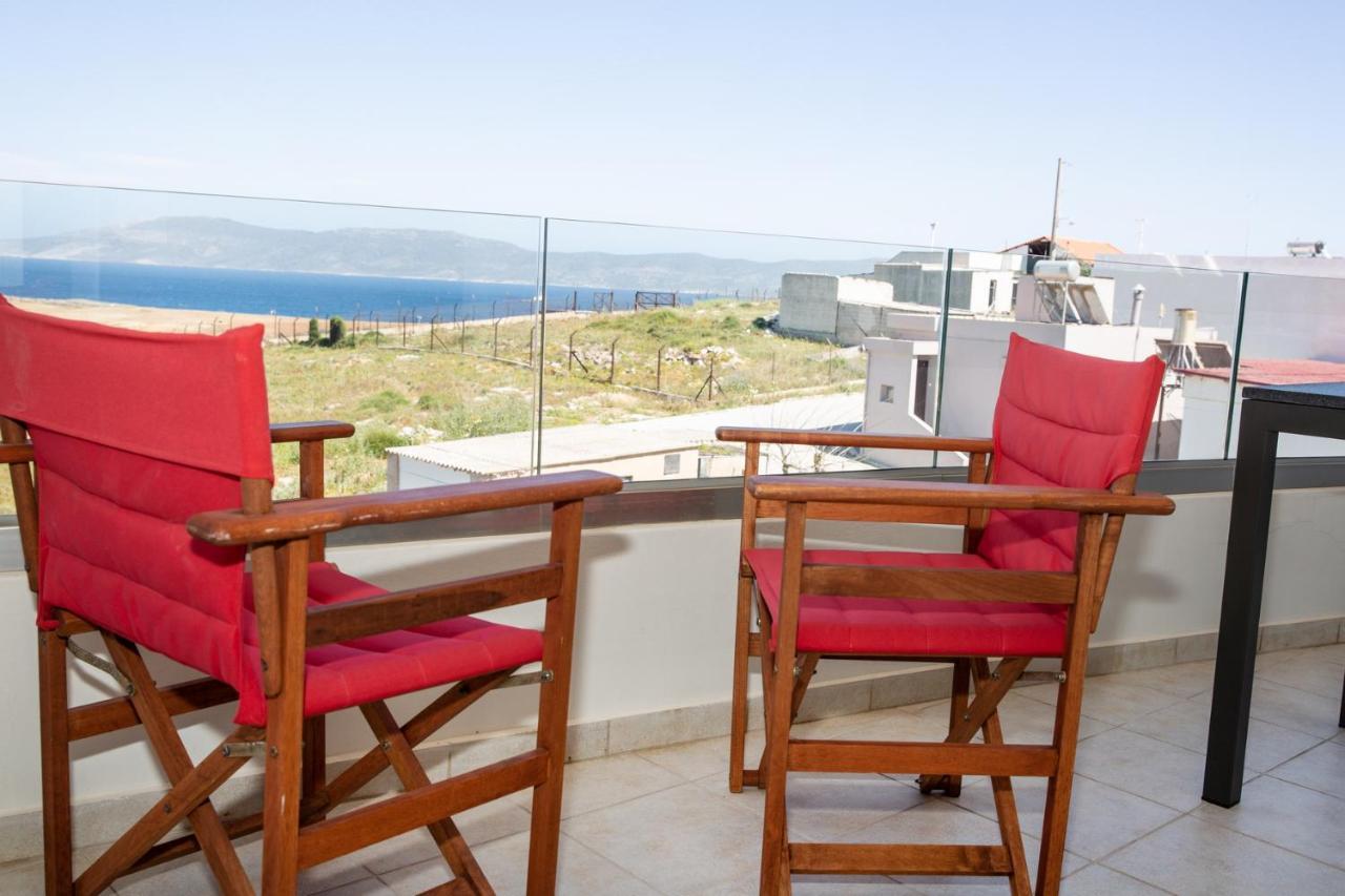 Komfort City Apartment "Elias" Mit Meerblick In Lavrio Ngoại thất bức ảnh